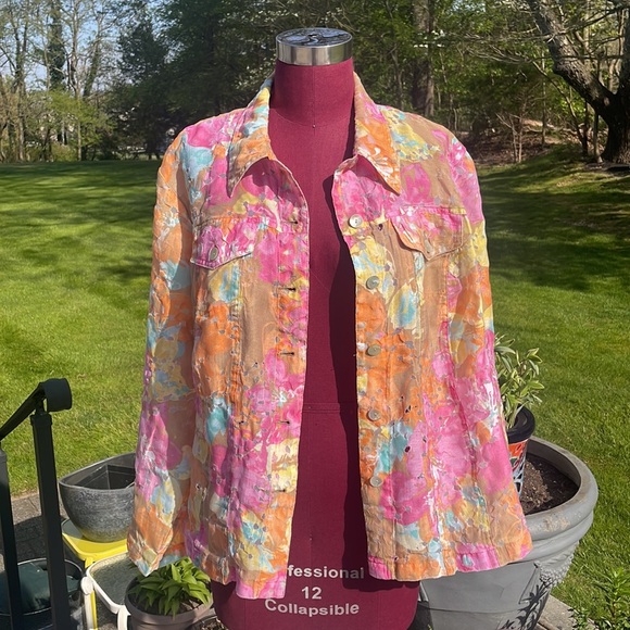 Ruby Rd. Tops - Ruby Rd size 2X Summer Shaket